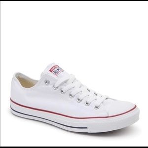 White Unisex Converse Sneakers